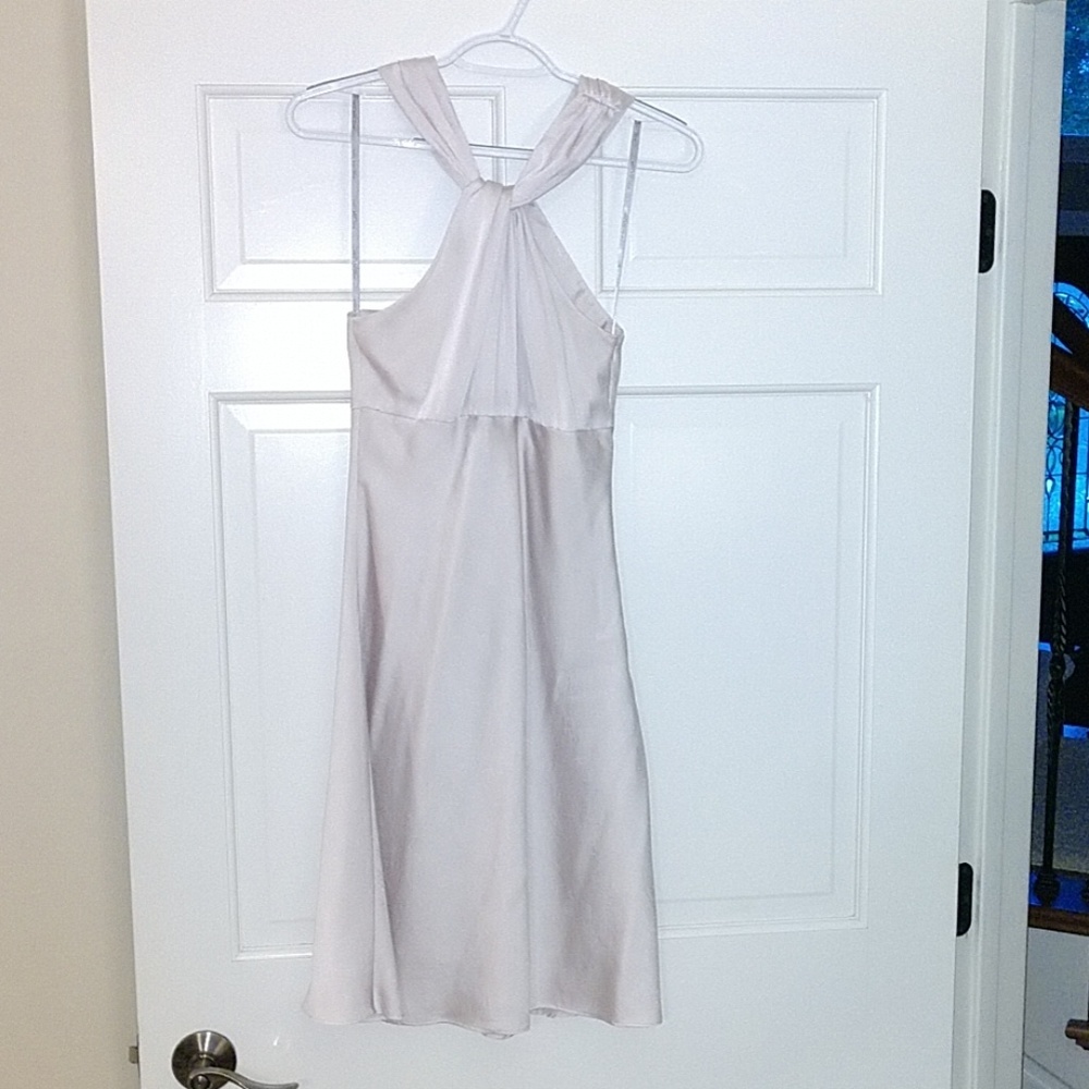 Andrew Marc Size 6 Cream Dress
